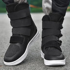 Men's Anti-Slip Wear-Resistant Motorcycle Riding Ankle Boots JC-M089