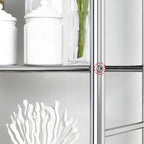 Freestanding Over The Toilet Storage Shelf with Paper Holder