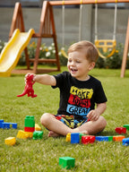 Toddler Boy Summer Letter Print T-Shirt and Shorts Set