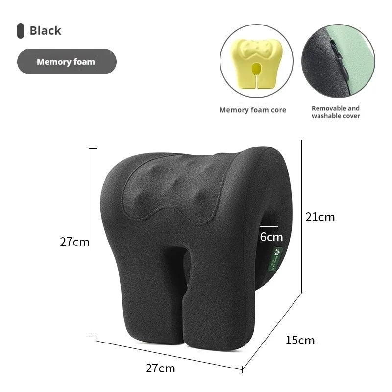 Ergonomic Memory Foam Office Chair Headrest Pillow Neck Support