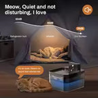 Wireless Cat Water Fountain with Sensor and Battery Power