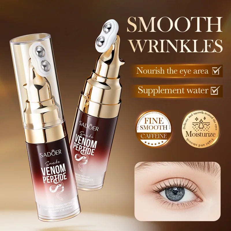 Women's Snake Venom Peptide Caffeine Anti-Wrinkle Eye Cream