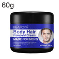 Men's Painless Mild Depilatory Hair Removal Cream 2.1 oz