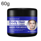 Men's Painless Mild Depilatory Hair Removal Cream 2.1 oz