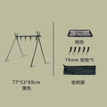Folding Aluminum Camping Triangle Shelf with Hanging Hooks