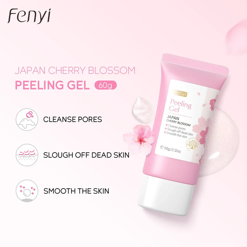 Women's Sakura Deep Cleaning Exfoliating Gel Facial Scrub 2.1 oz