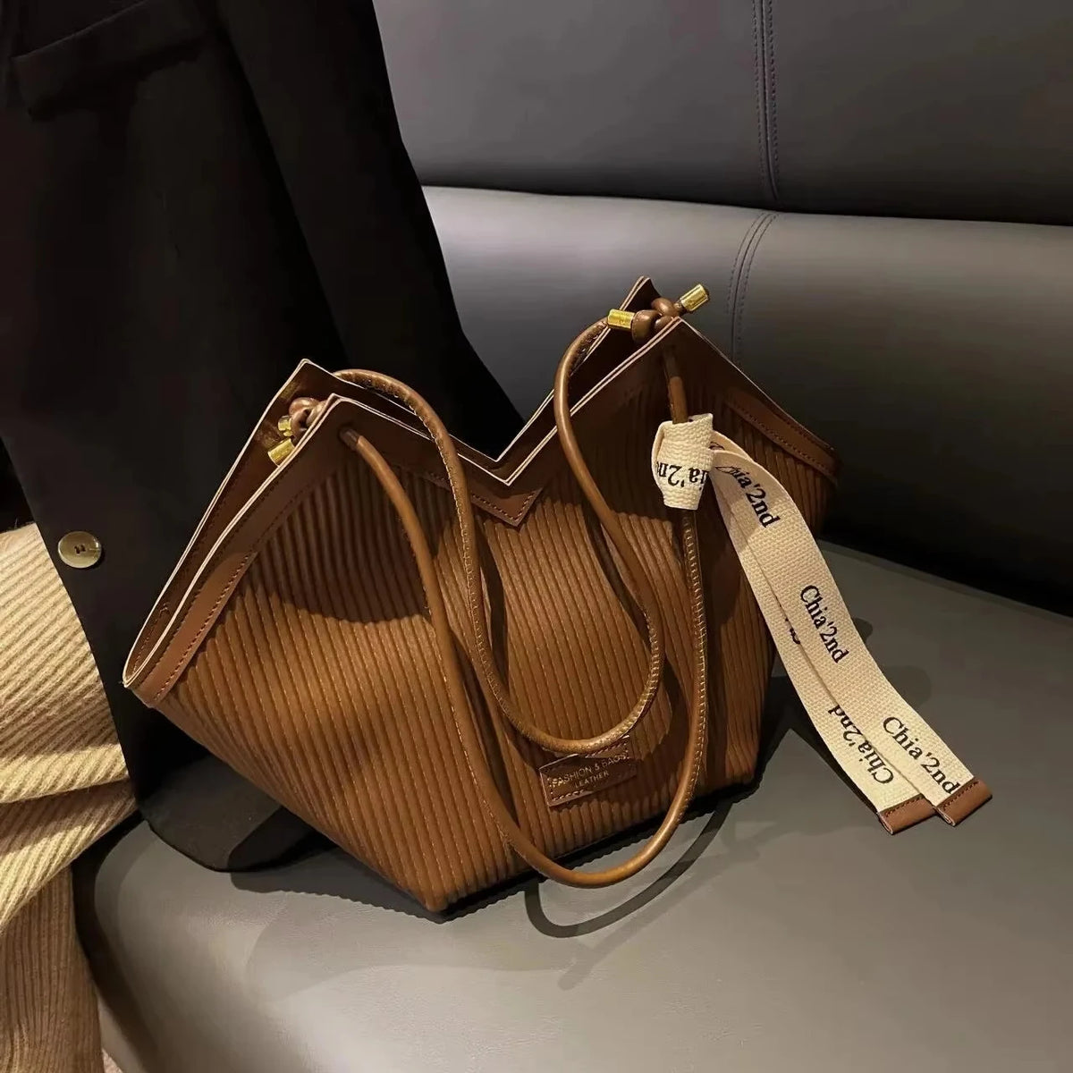 Women's Casual Canvas Commuter Shoulder Tote Bag