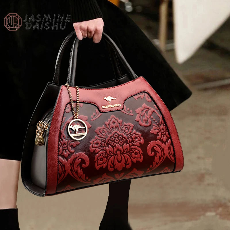Women's Soft PU Leather Shoulder Crossbody Bag