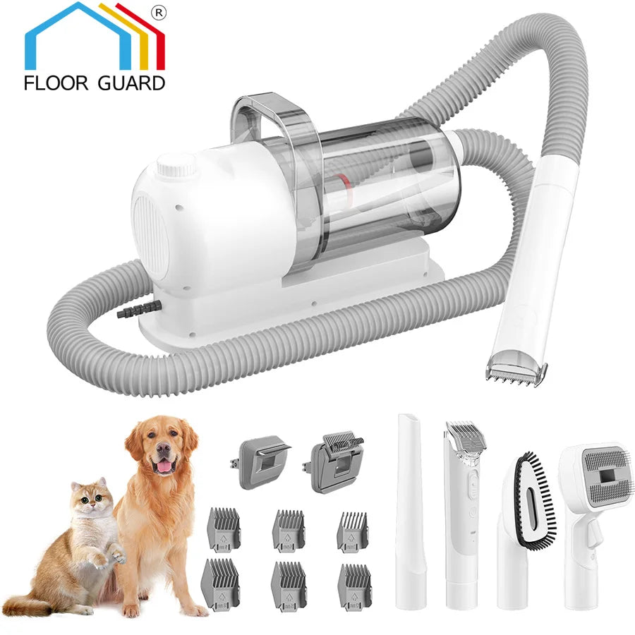 Dog Grooming Vacuum Kit with 2.4-Quart Dust Cup
