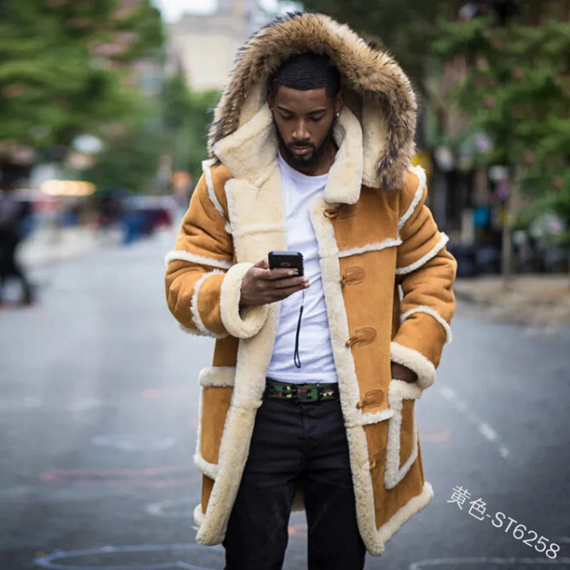 Men's Thick Warm Winter Parka Coat