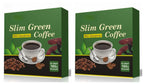 Slim Green Coffee Ganoderma Herbal Supplement 18 Sachets 6.3 oz
