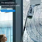 Electric Handheld Window Cleaner and Scrubber with Rechargeable Design