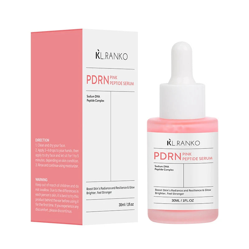 PDRN Pink Collagen Facial Skincare Set Moisturizing Serum and Cream