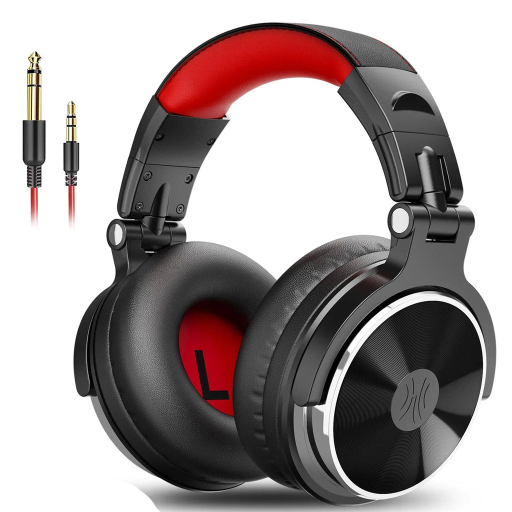 Professional DJ Studio Monitor Over Ear Wired Gaming Headset
