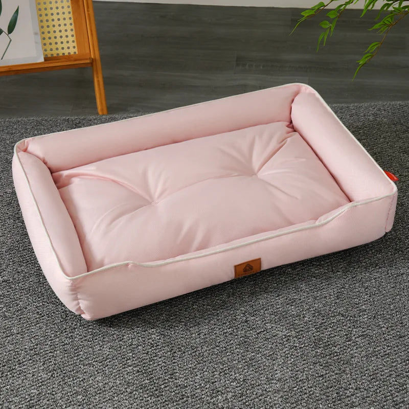 Corduroy Dog Sofa Bed Large Winter Warm Cushion for Cats and Dogs