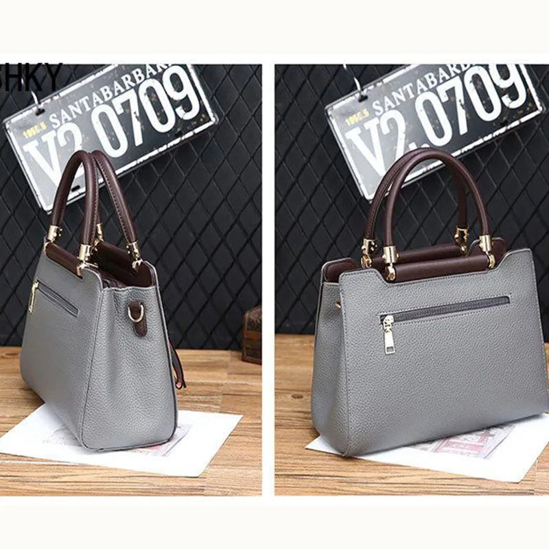 Women's Fashion PU Leather Small Square Shoulder Bag
