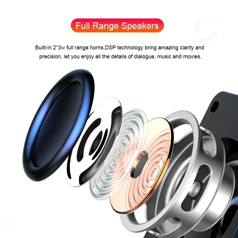 2.1 Channel Stereo PC Gaming Soundbar Speakers with Subwoofer