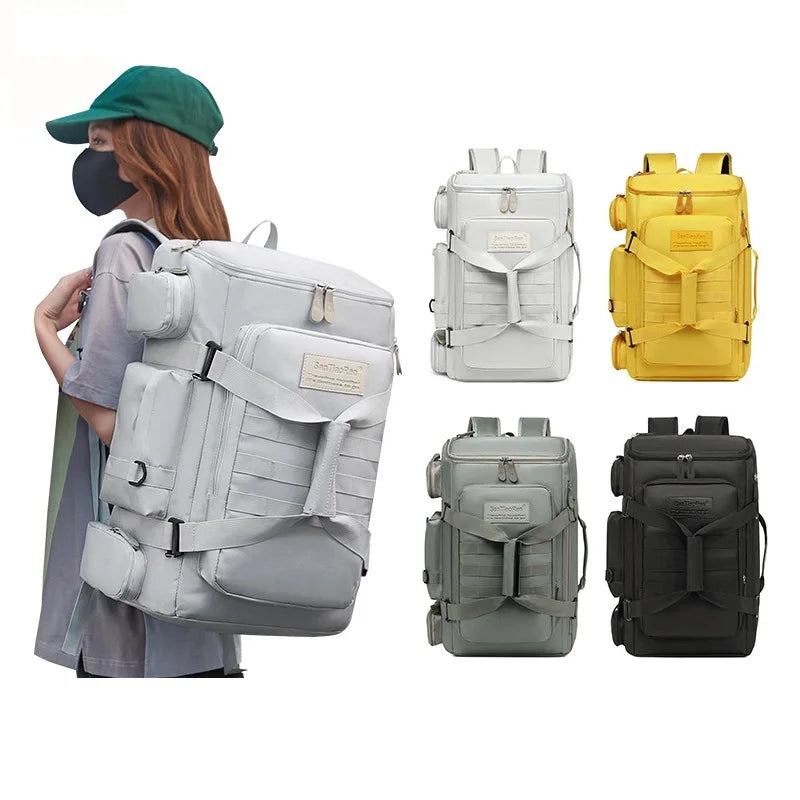 Unisex Dry Wet Separated Oxford Travel Sports Backpack