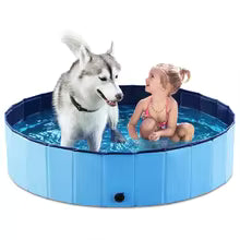 Portable Dog Swimming Pool or Pool Cover Scratch-Resistant PU Grooming Tub