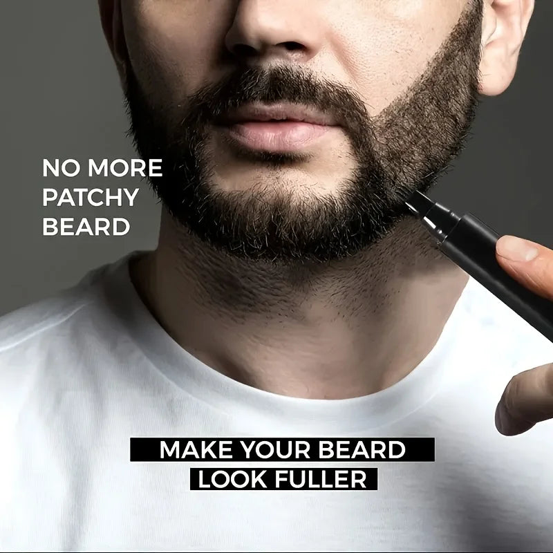 Men's Waterproof Beard Filling Pen Shaping Kit