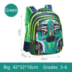 Kids' Waterproof 3D Car Preschool School Backpack