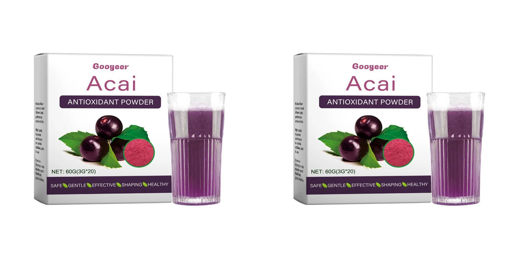 Acai Berry Antioxidant Powder Dietary Supplement Drink Mix 60g