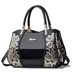 Women's Shiny Patent Leather Shoulder Messenger Bag