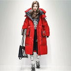Women's Thick Warm Hooded Down Parka Coat