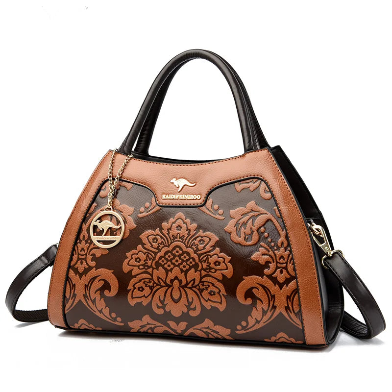 Women's Soft PU Leather Shoulder Crossbody Bag