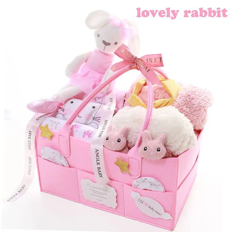 Unisex Cotton Newborn Clothes and Baby Gift Set 14-Piece