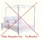 Princess Palace Style Blackout Mosquito Net Bed Canopy with Triple Doors