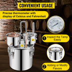 Alcohol Distiller Machine and Home Brewing Kit