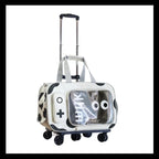 Portable Outdoor Space Cabin Crossbody Cat Trolley Bag