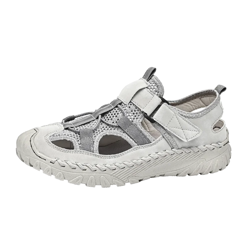 Men's Protective Toe Outdoor Sandals Breathable Mesh Quick Dry