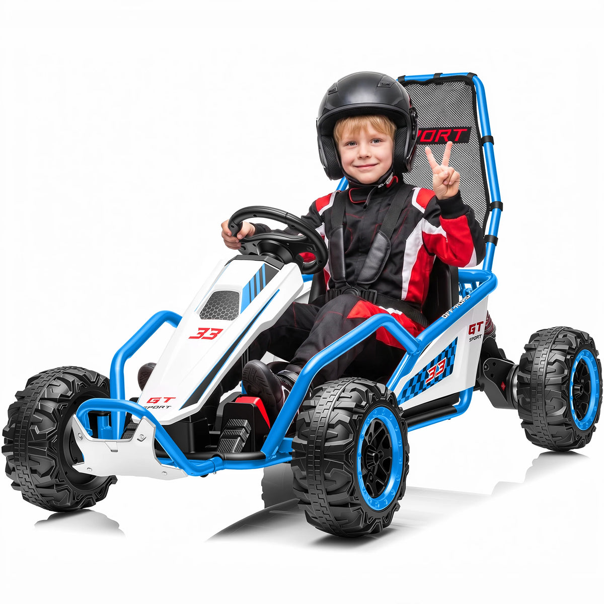 Kids 24V 400W Battery Powered Electric Ride on Go Kart Car