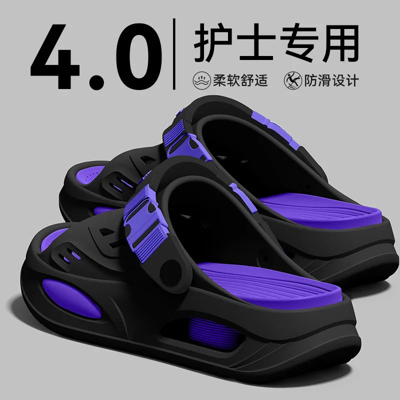Men's Arch Support EVA Slides Thick Sole Anti-Skid Summer Sandals