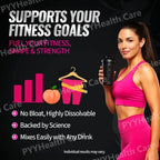 Creatine for Women Collagen BCAA Powder Supplement 10.2 oz