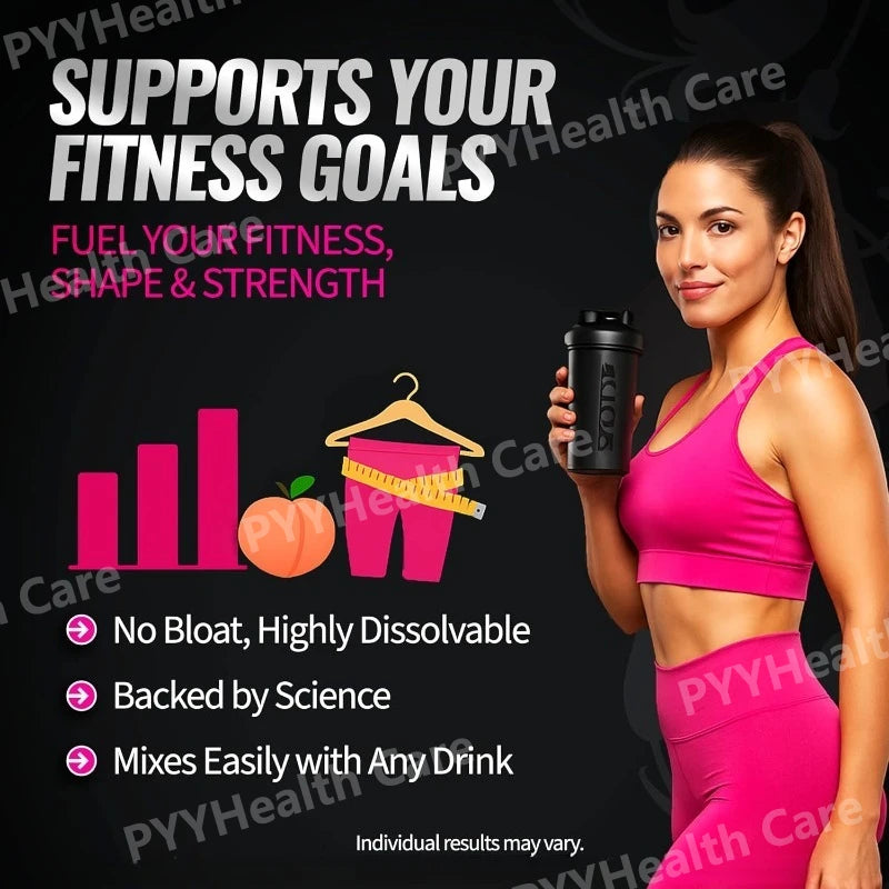 Creatine for Women Collagen BCAA Powder Supplement 10.2 oz