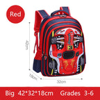 Kids' Waterproof 3D Car Preschool School Backpack