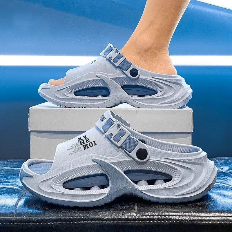 Men's EVA Clog Sandals Waterproof Non-Slip Outdoor Driving Shoes