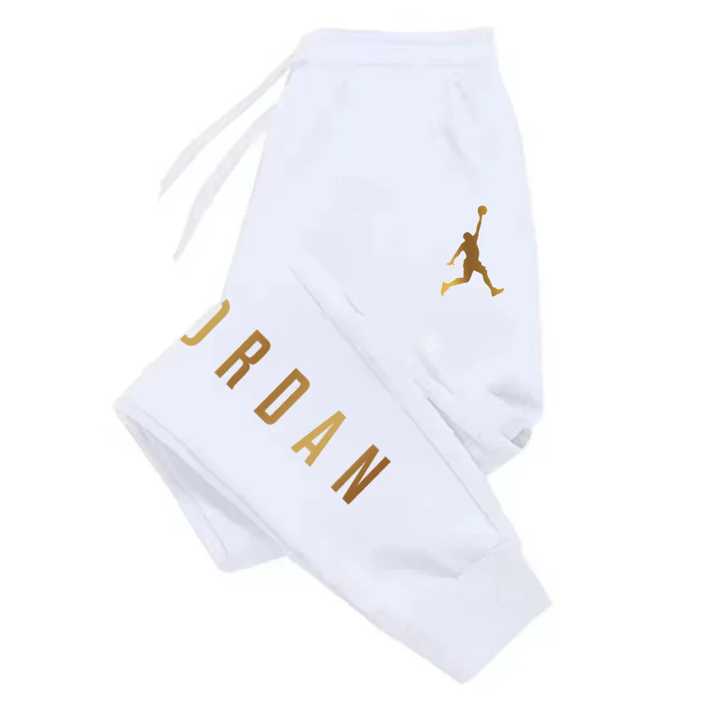 Men's Casual Letter Print Loose Comfortable Sports Pants