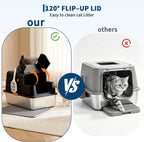 Non Stick Stainless Steel Cat Litter Box
