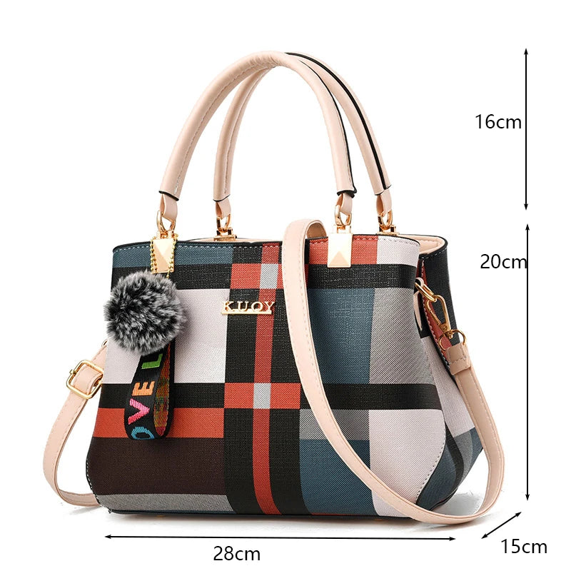 Women's Casual PU Leather Crossbody Shoulder Bag