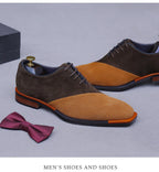 Men's Leather Derby Shoes and Low Top Dress Oxfords