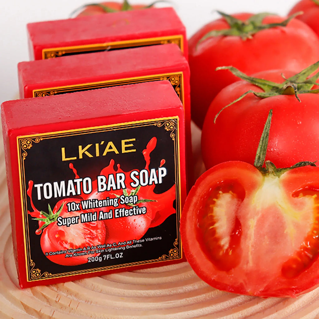 AILKE Tomato Whitening Soap 7 oz for Face and Body
