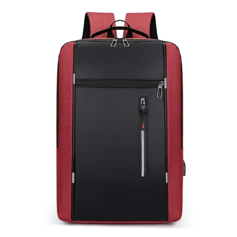 Men's Fashion Nylon Large Capacity 15.6 Inch Laptop Travel Backpack