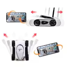 WiFi Remote Control Four-Channel Real-Time Camera Tracked Tank Toy