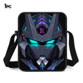 Unisex Futuristic Mecha Backpack 3-Piece Bag Set