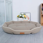 Corduroy Dog Sofa Bed Large Winter Warm Cushion for Cats and Dogs