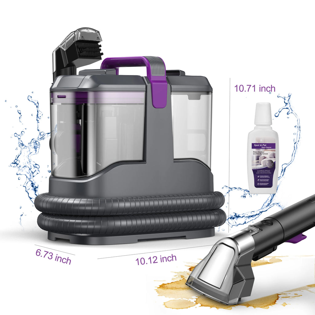 Portable Carpet and Upholstery Spot Cleaner with Wet Sprayer 450W C9